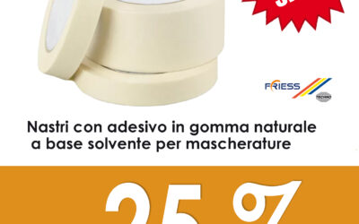 PROMO sui nastri professionali per mascherature