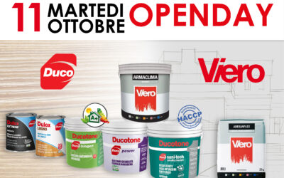 11 Ottobre Open Day Duco e Viero Nel Colorificio di COLOR POINT – ALBA