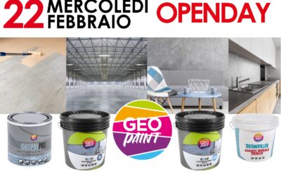 22 Febbraio –  Focus su resine e prodotti GEOPAINT ad Alba