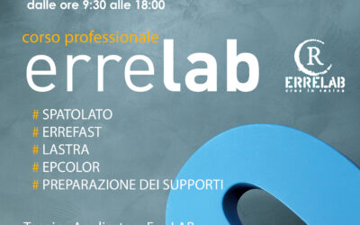 Corso di formazione posa resine Errelab – COMO